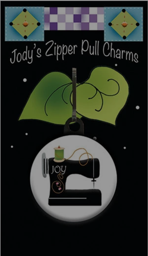 Jody's Zipper Pull Charms - Joy