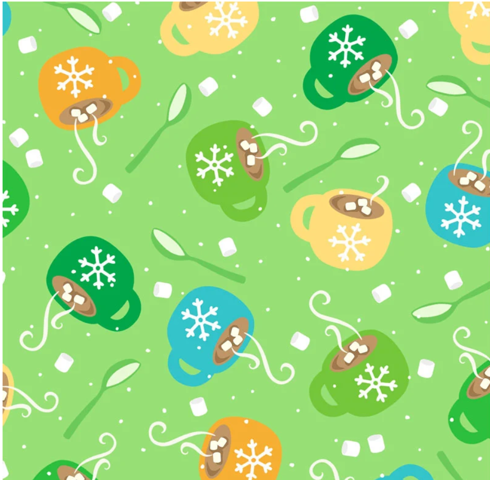 Winter Park - Cocoa 04720 Green by P&B Textiles