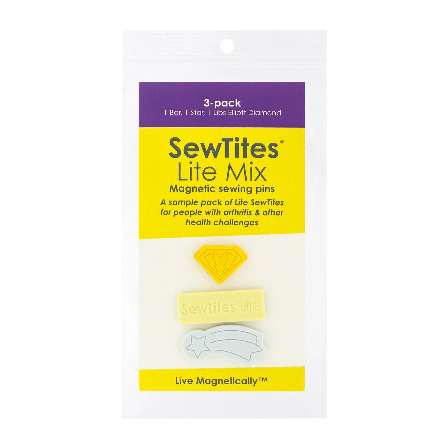 SewTites Lite Mix Magnetic Sewing Pins