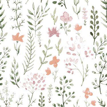 Colton Watercolor Floral - Flannel 1986-4081 by Springs Creative