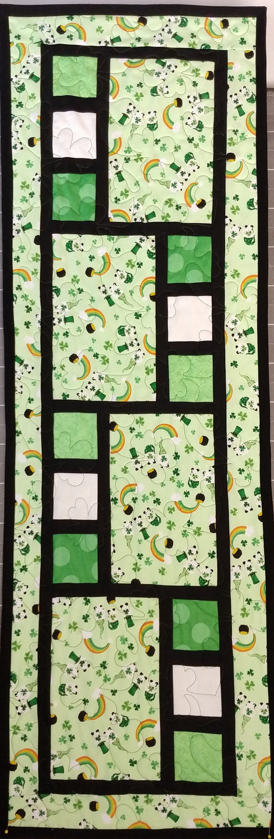 St. Patrick's Day Table Runner Kit and Cut Loose Pattern