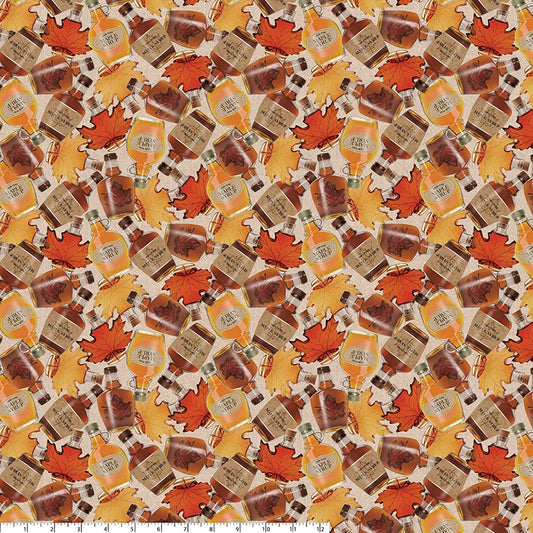 All New England Shop Hop Fabric 2026 PRESALE - Syrup 55474D-1 by Whistler Studios