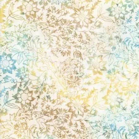 Tonga Surfside Drift Harvest Floral Batik B2776 by Timeless Treasures