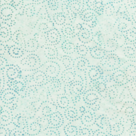 Tonga Surfside Spiral Spots Salt Batik B2996 by Timeless Treasures