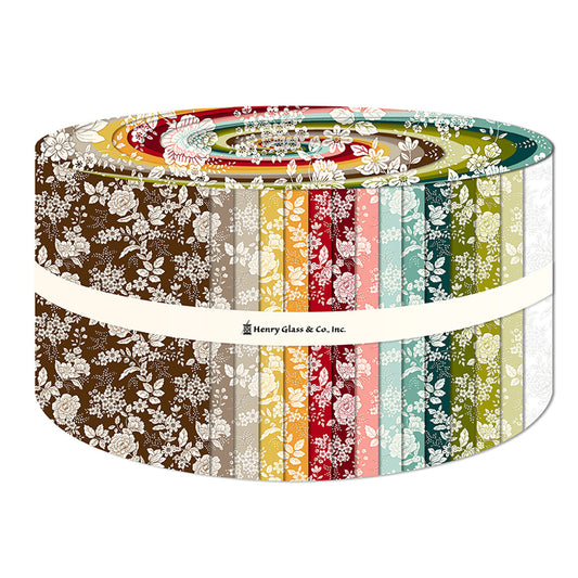 Tranquility - Strips 2 1/2" x WOF - 42 Pc. by Henry Glass