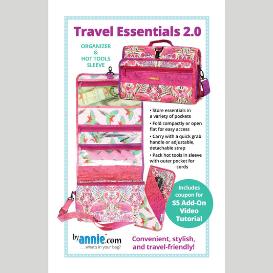 Travel Essentials 2.0 Organizer Bag - Pattern by Annie