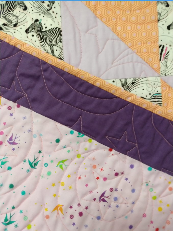 Tula Pink Linework Finished Quilt