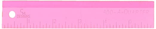 Add-A-Quarter Ruler by CM Designs, Inc.