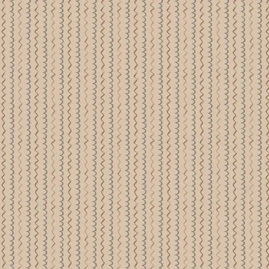 Sweet Lullaby - Stripe - Beige - By Camelot Fabrics