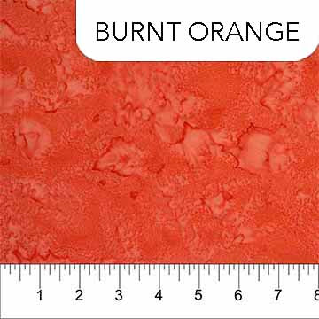 Banyan Shadows Burnt Orange by Banyan Batiks - Northcott