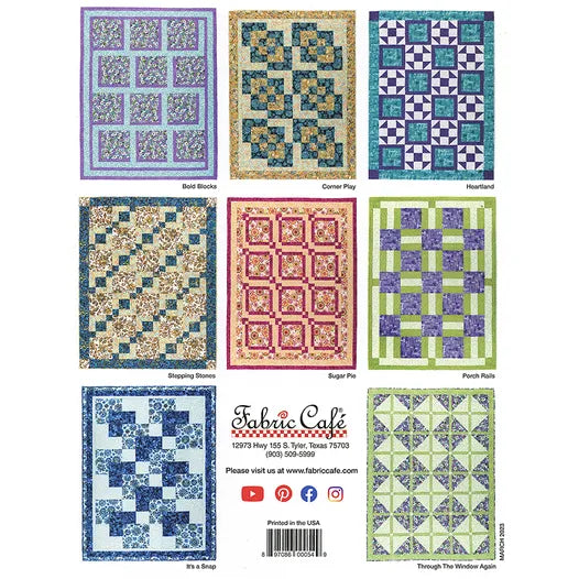 Fabric Cafe - Pretty Darn Quick! - 3-Yard Quilts