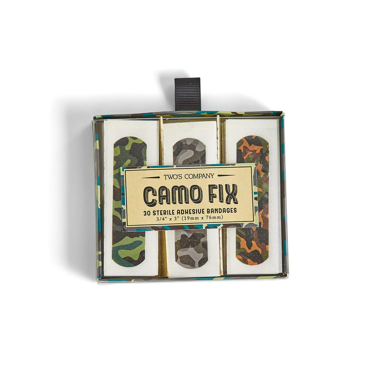 Two's Company Camo Fix Sterile Adhesive Bandages