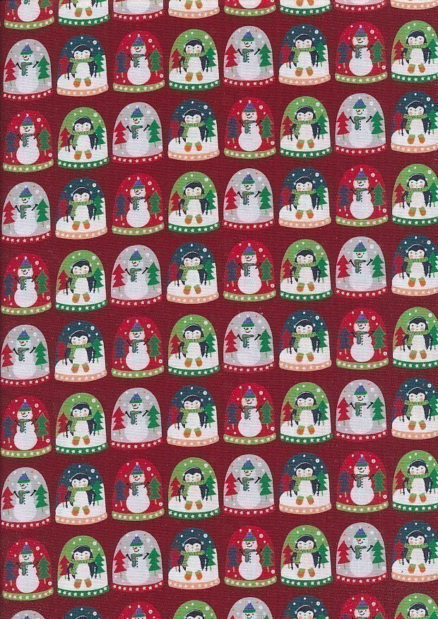 Christmas Miniature 95548/Red by P&B Textiles