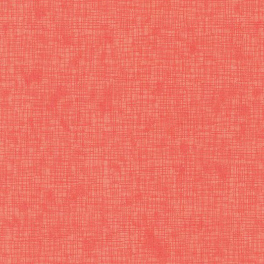 Quilter's Linen - Coral by Robert Kaufmancoral