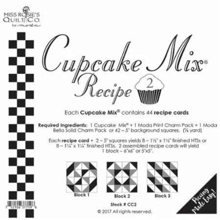 Cupcake Mix Recipe 2 by Moda