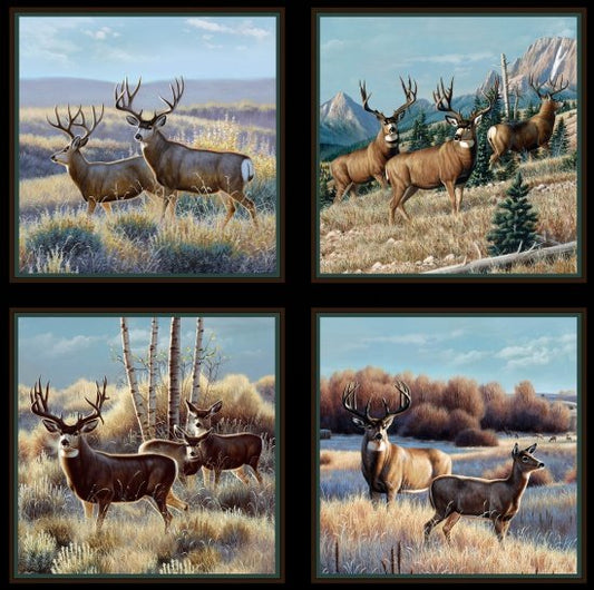 Mule Deer Panel by Elizabeth's Studio