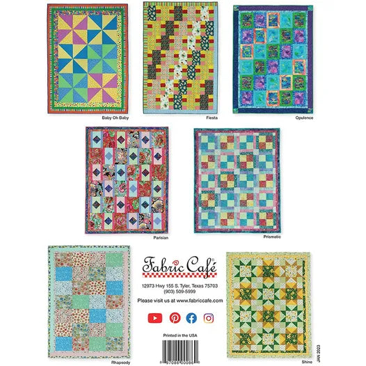 Fabric Cafe - Fat Quarter Quilt Treats by Donna Robertson