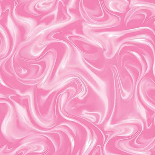 Marbleized Flamingo Pink by Benartex