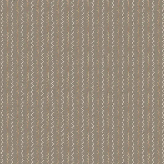 Sweet Lullaby - Stripe - Grey - By Camelot Fabrics