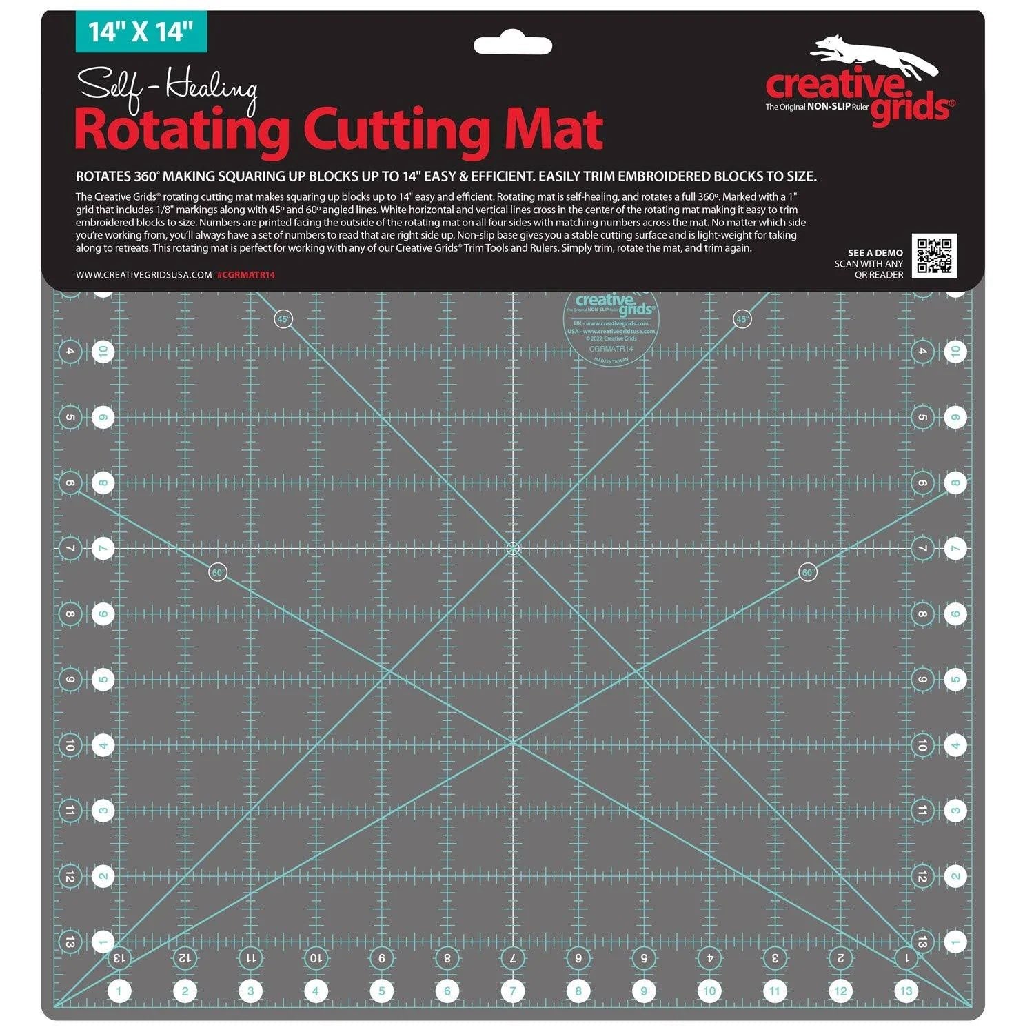 Creative Grids - Rotating Cutting Mat – Paradise Quilting