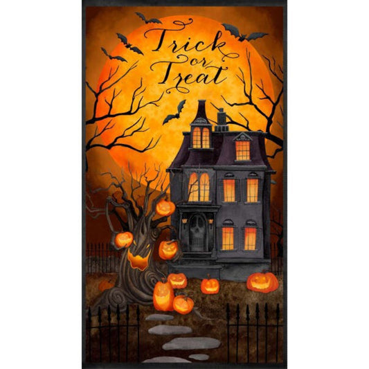 Haunted Night Pan Wasel by Danielle Leone for Wilmington Prints