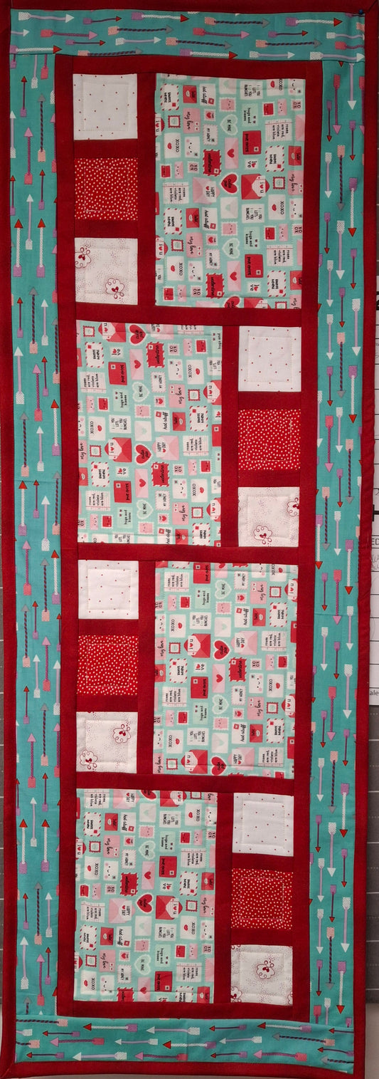 Valentine's Day Table Runner Kit with Pattern