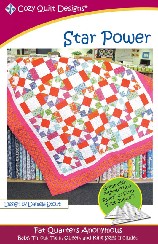 Star Power by  Daniella Stout for Cozy Quilt Designs