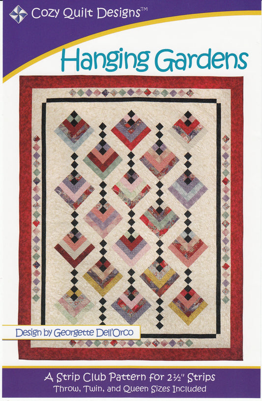 Hanging Gardens Pattern By Cozy quilt Designs