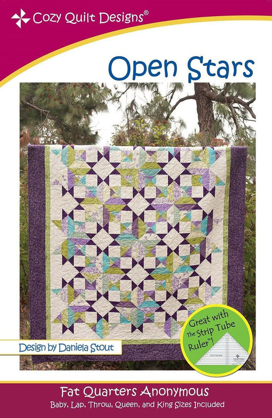 Open Stars Pattern By Cozy Quilt Designs
