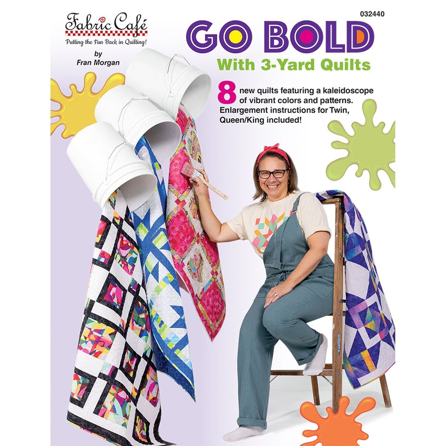Fabric Cafe - Go Bold - 3-Yard Quilts
