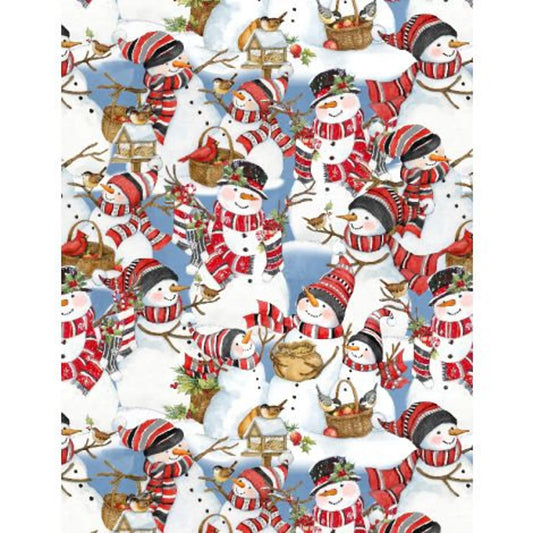Frosty Frolic - 39854 - 419 by Wilmington Prints