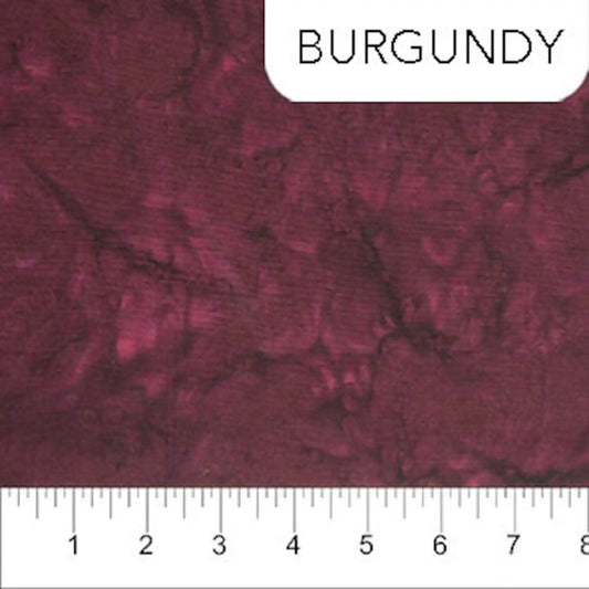 Banyan Shadows Burgundy 81300-28 by Banyan Batiks - Northcott