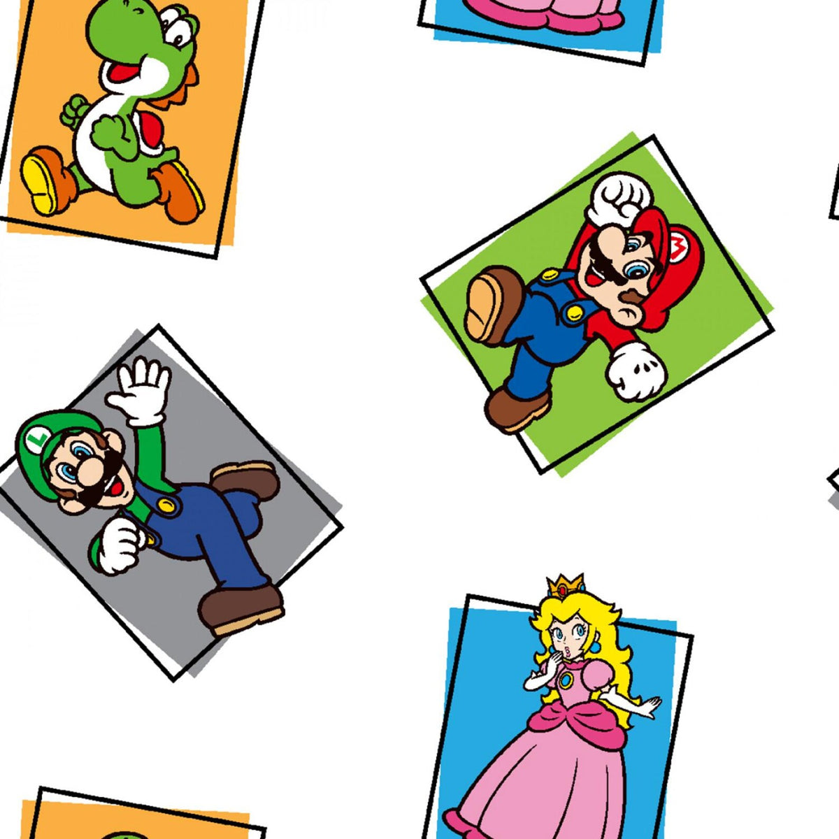 Mario Character - Color Blocked Licensed Character Nintendo for Springs Creative