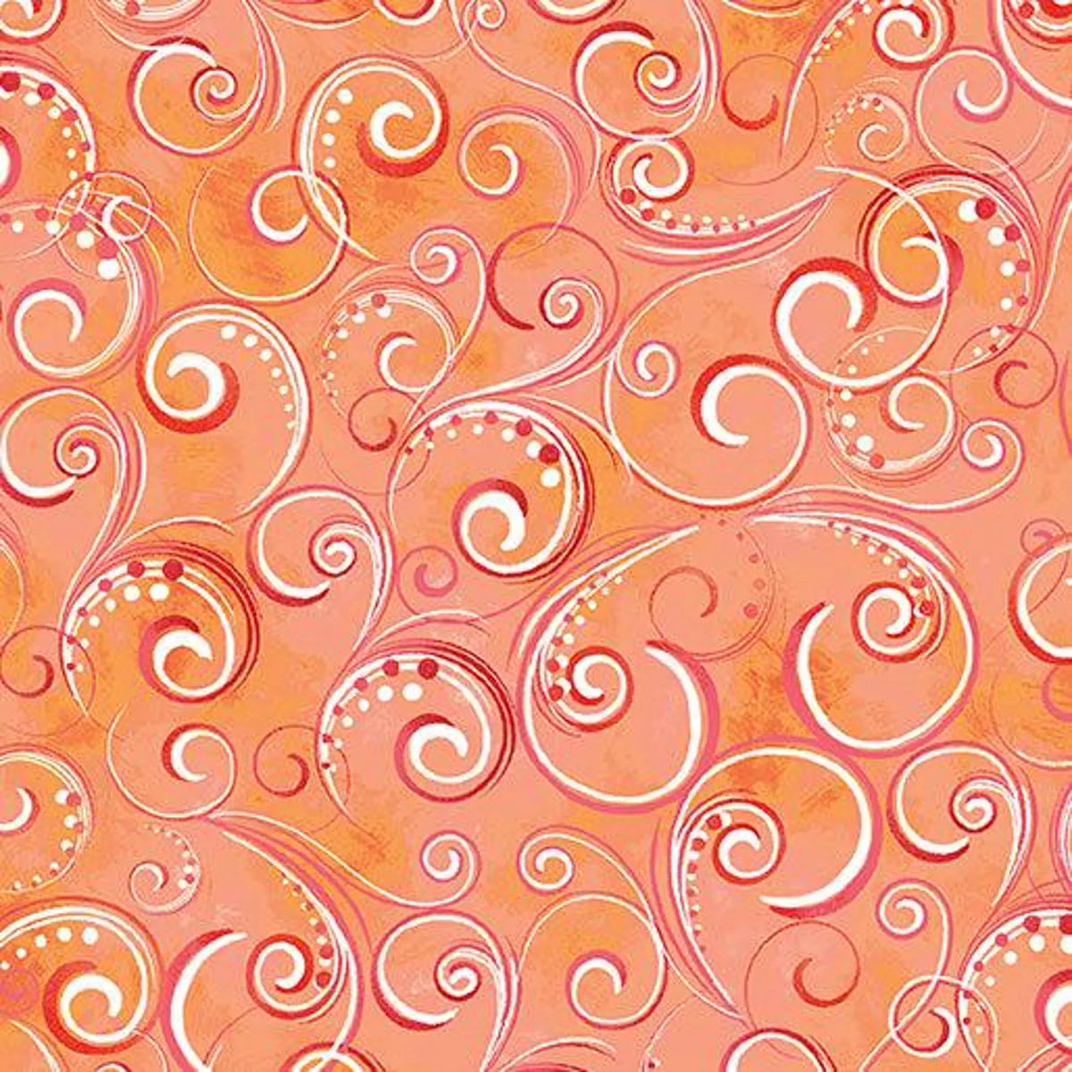 Pearl Splendor - Coral 12707P-25 by Benartex