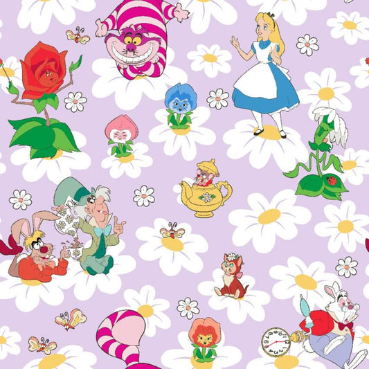 Alice and Friends - Among Daisies - Alice in Wonderland Disney Licensed Character 148701 for Springs Creative