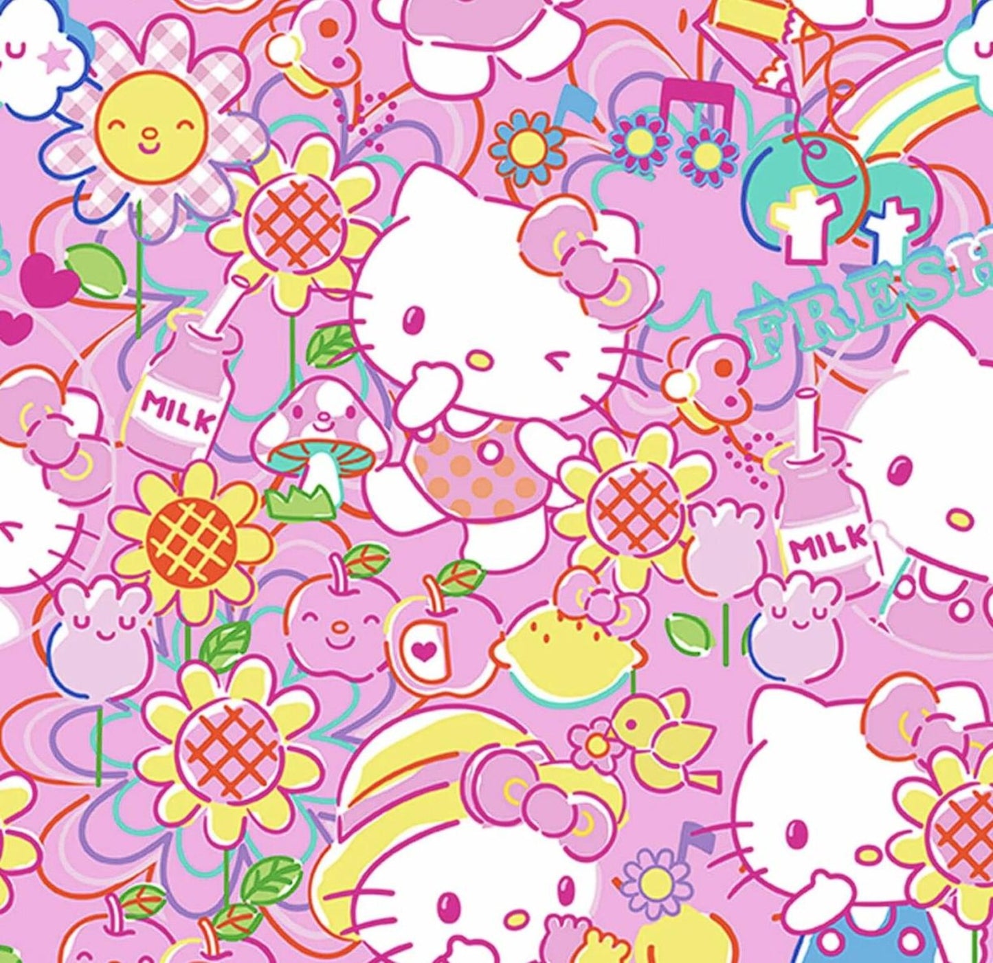 Hello Kitty - Garden Doodle Licensed Character 148711 by Springs Creative