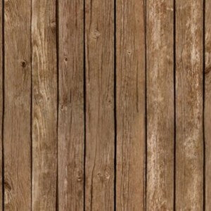 Farm Animals - Barn Board Brown 357 by Elisabeth's Studio