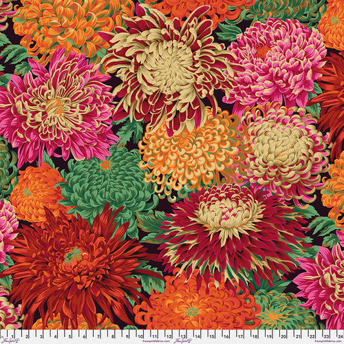 Kaffe Fassett - Japanese Chrysanthemum - Red - Free Spirit