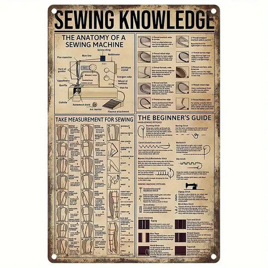 Novelty Sign - Sewing Knowledge
