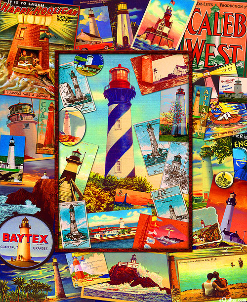 Retro Lighthouses - Travel Posters for Creative Springs
