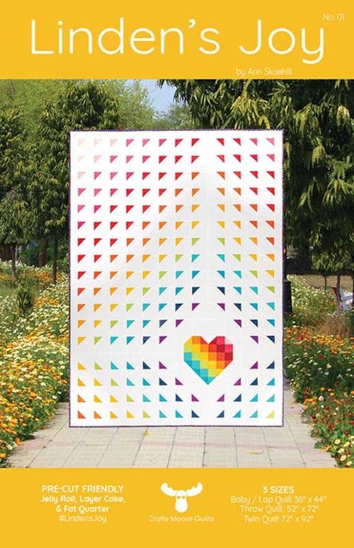 Linden's Joy Quilt Pattern by Ann Skaehill for Crafty Moose Quilts