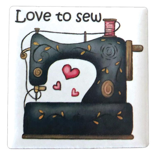 Love to Sew Magnet
