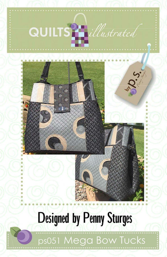 Mega Bow Tucks Tote by Penny Sturges