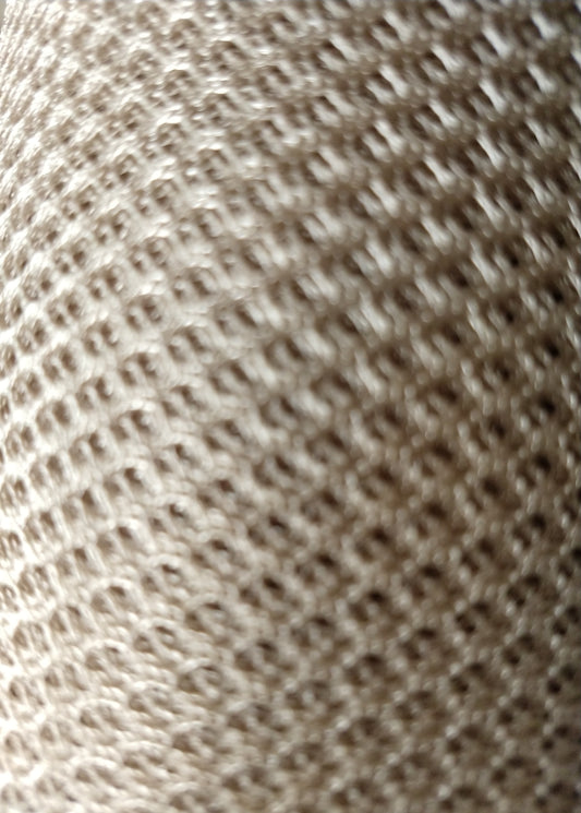 By Annie - Lightweight Mesh Fabric by the Yard - Natural