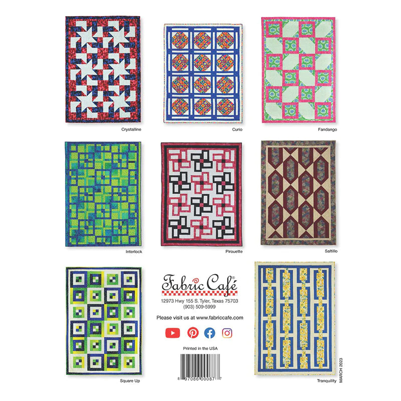 Fabric Cafe - Make It Modern - 3-Yard Quilts