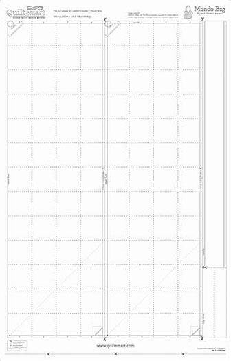 Mondo Bag Preprinted Interfacing by Quiltsmart