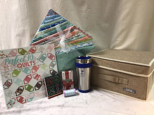 Perfect 10 Quilts Nautical Theme Gift Box