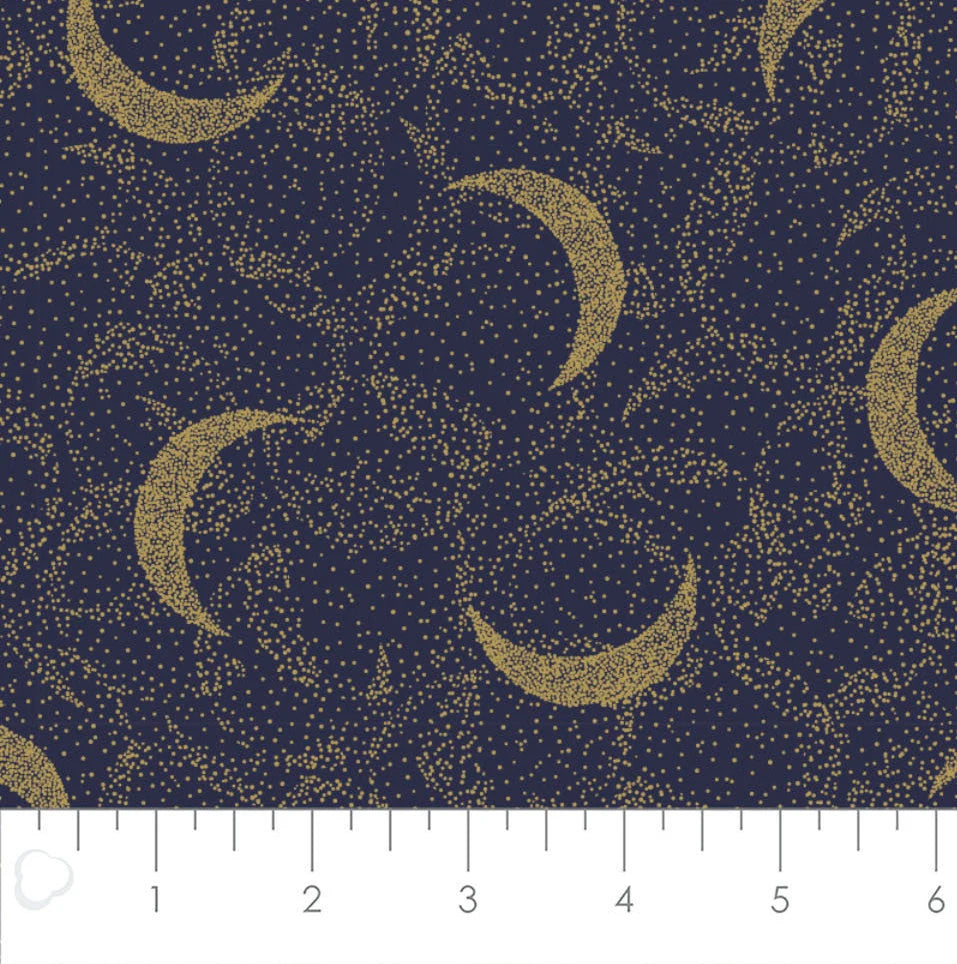 Moondust - Navy by Camelot Fabrics