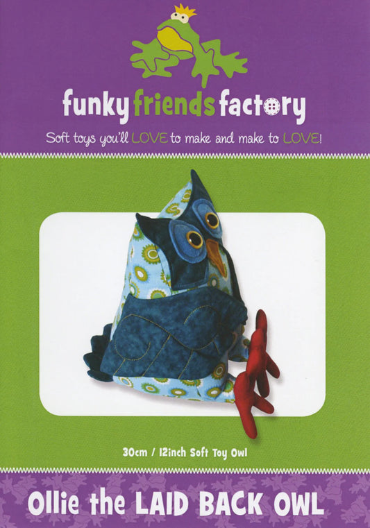 Funky Friends Factory - Ollie the Laid Back Owl