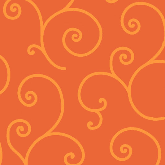 108" Kimberbell Orange Swirl by Maywood Studio